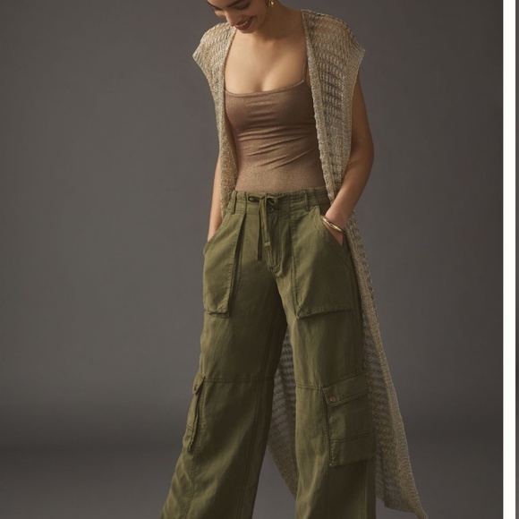 Pilcro silky cargo pants - Picture 5 of 9